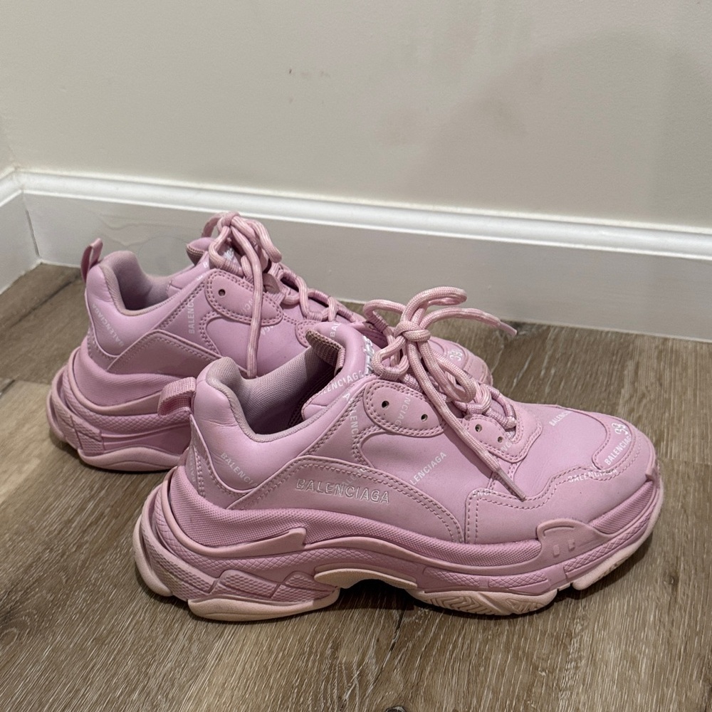 Balenciaga Women's Blush Pink Sneakers